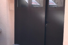 Porte de garage battante